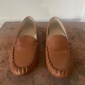 Cole Haan Loafers Slip On Driving Shoes Flats Women's Size 9B Brown Comfort